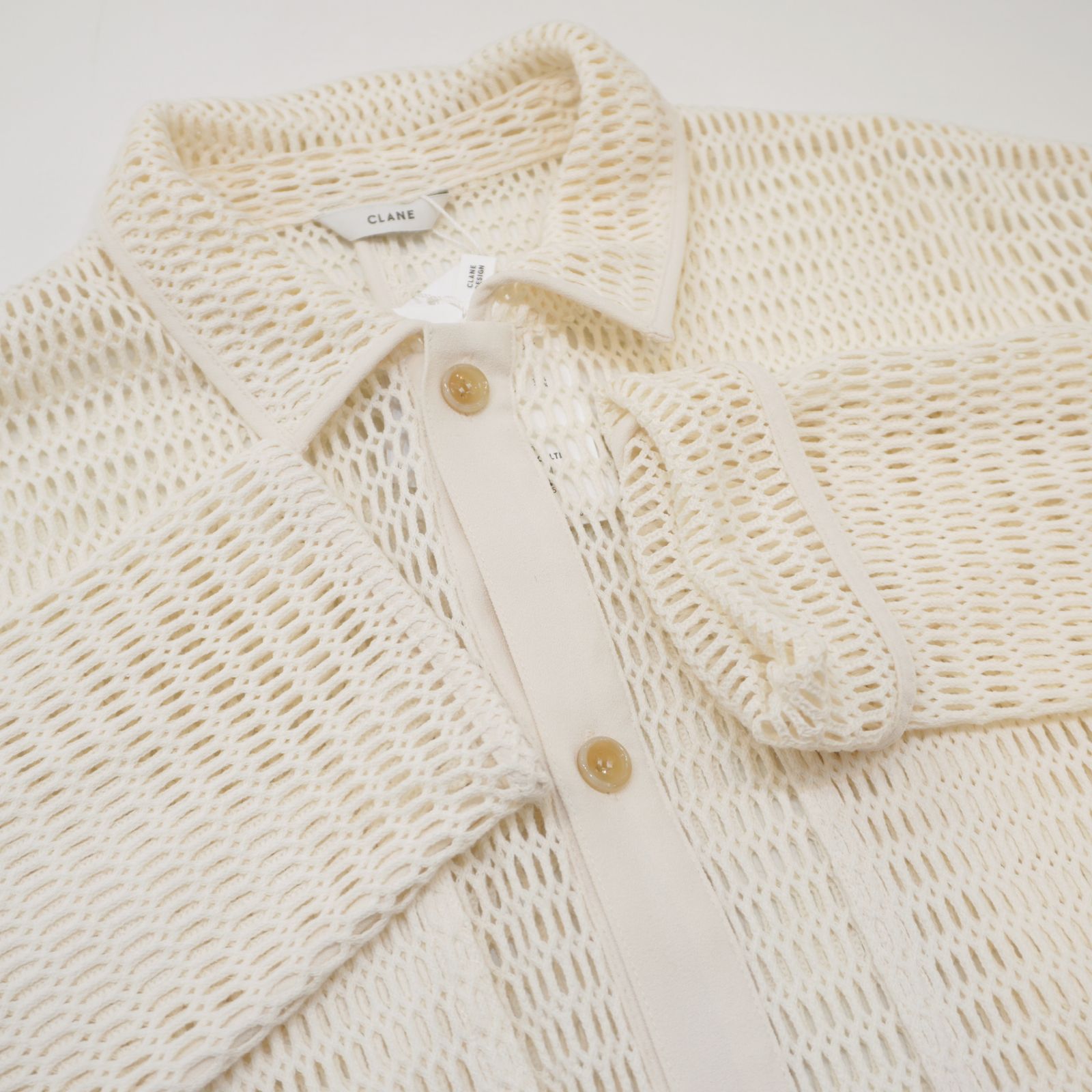 CLANE (1) メッシュポケットオーバーシャツ 19122-4022 クラネ mesh 