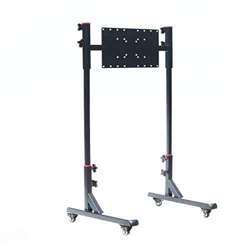 ハンコン モニタースタンド レーシングホイールスタンド シート台用 TV スタンド VESA 75mm×75mm 100mm×100m 200mm×200mm などmi 94e64cdf