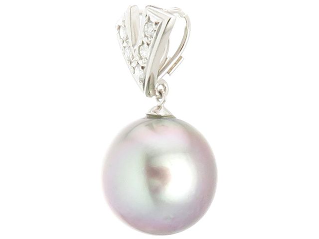 JEWELRY ジュエリー ペンダントトップ PT900 プラチナ ブラックパール
