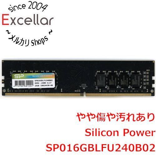 [bn:16] Silicon Power　デスクトップ用 SP016GBLFU240B02　DDR4 PC4-19200 16GB 9,035円