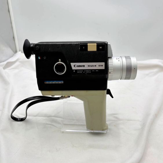 【❗️✨昭和レトロ名機✨❗️】Canon Single-8 518 8mmフィルムカメラ?ヴィンテージ ジャンク品❗️ 7,100円