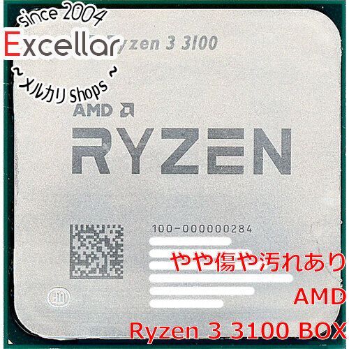 [bn:13] AMD　Ryzen 3 3100 100-100000284　3.6GHz SocketAM4