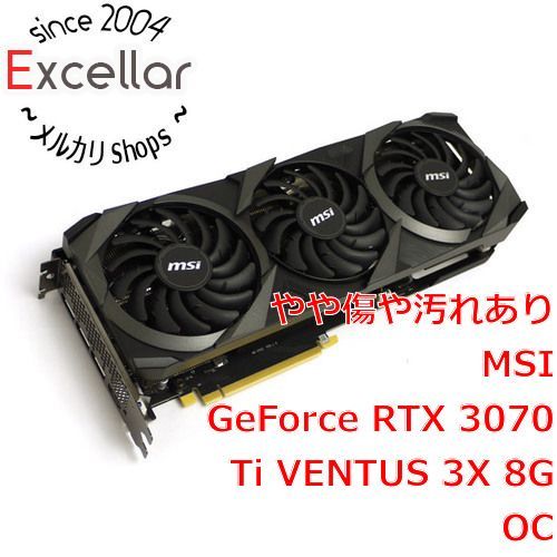 bn:5] MSI製グラボ GeForce RTX 3070 Ti VENTUS 3X 8G OC PCIExp 8GB