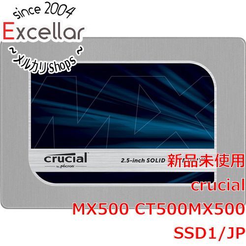 [bn:0] crucial　2.5インチ 内蔵型 SSD MX500 CT500MX500SSD1/JP　500GB