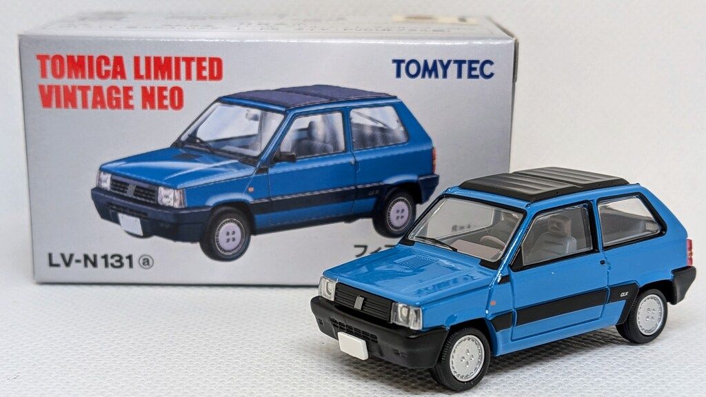 TOMICA LIMITED VINTAGE NEO フィアット パンダ4台 トミーテック TOMICA LIMITED VINTAGE NEO フィアット パンダ CLX (青