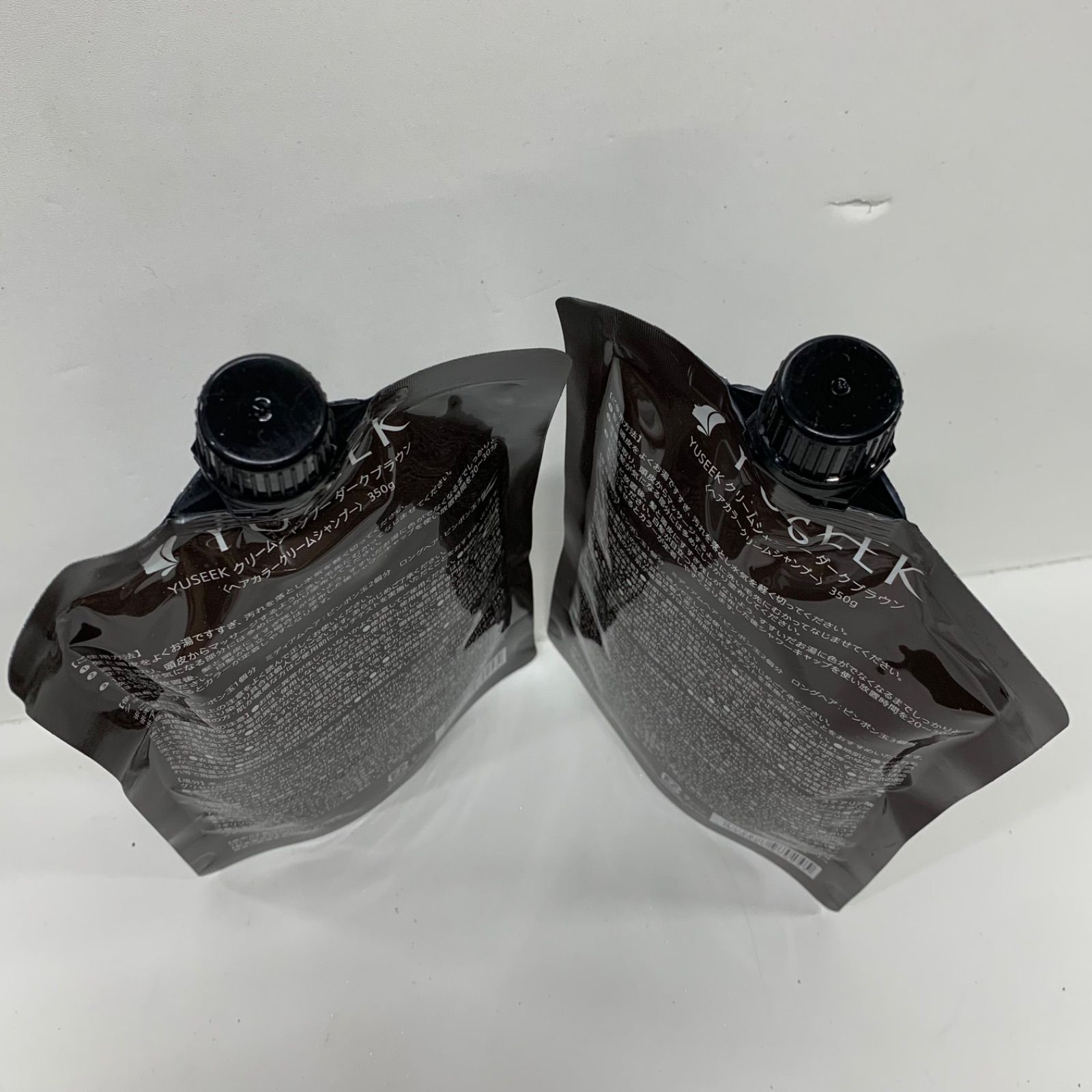 M4619 YUSEEK Cream Shampoo クリームシャンプー ダークブラウン 350g