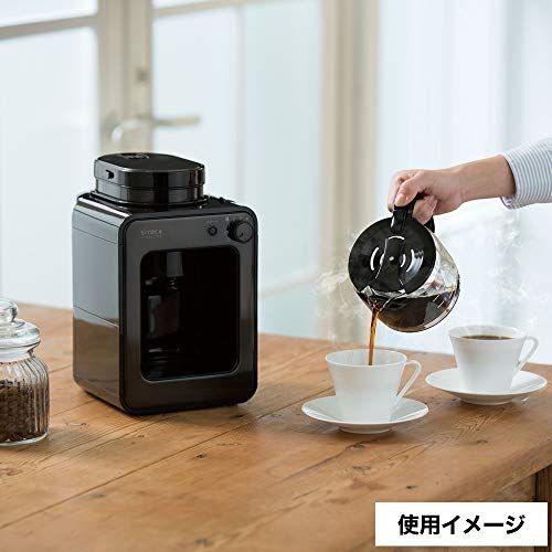シロカ 全自動コーヒーメーカー コーヒーサーバーガラス STC-401GP