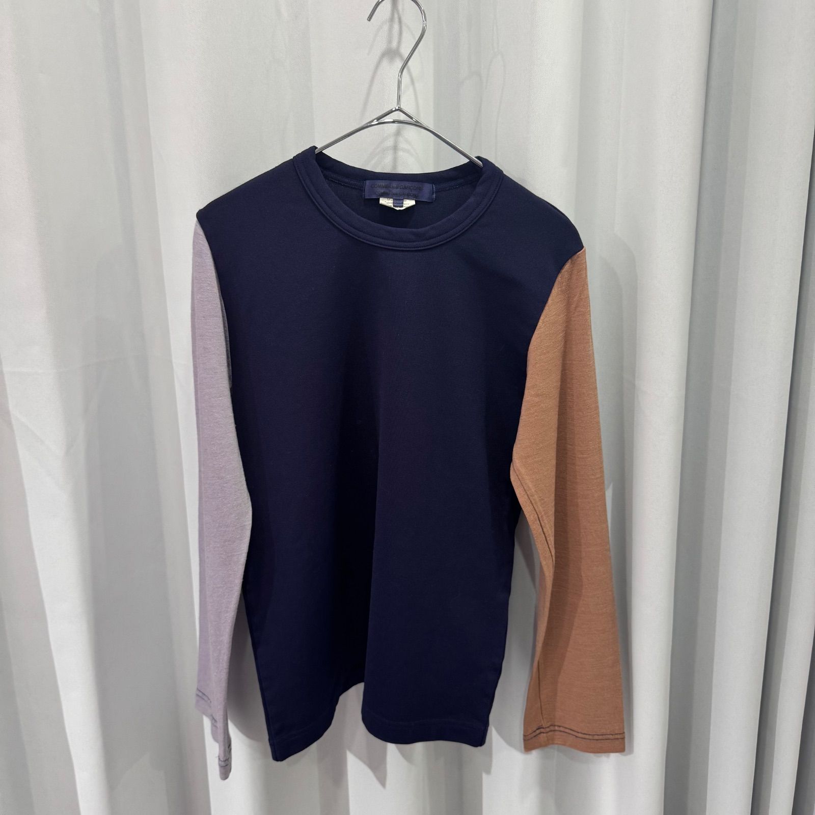 【美品】【春夏】COMME des GARÇONS ロング Tシャツ ネイビー レディース コムデギャルソン 7,488円