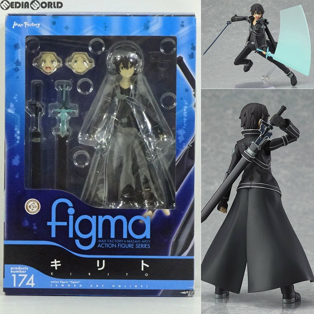 figma キリト アクションフィギュア 174 figma(フィグマ) 174 キリト ソードアート・オンライン 完成品 可動