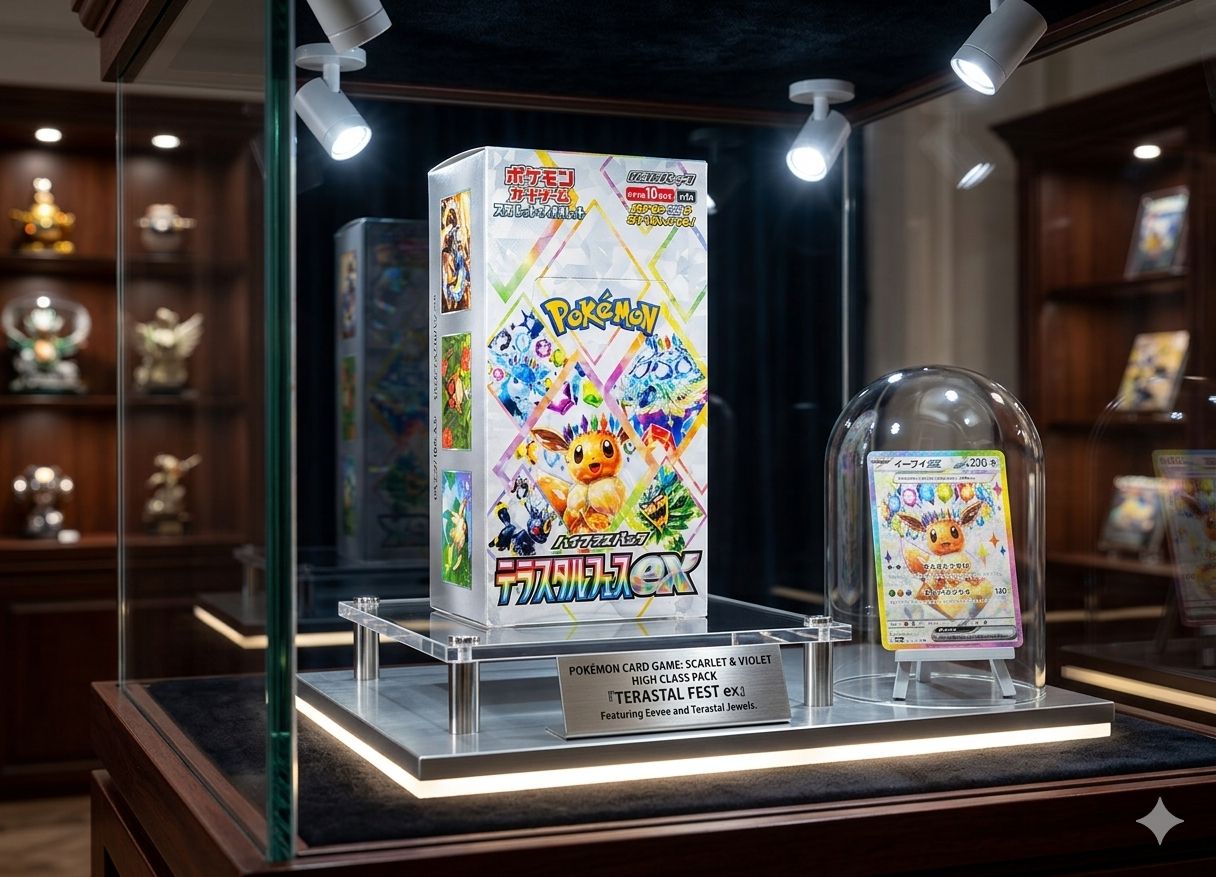 【新品未開封】ポケモンカードゲーム テラスタルフェスex 1BOX シュリンク付き