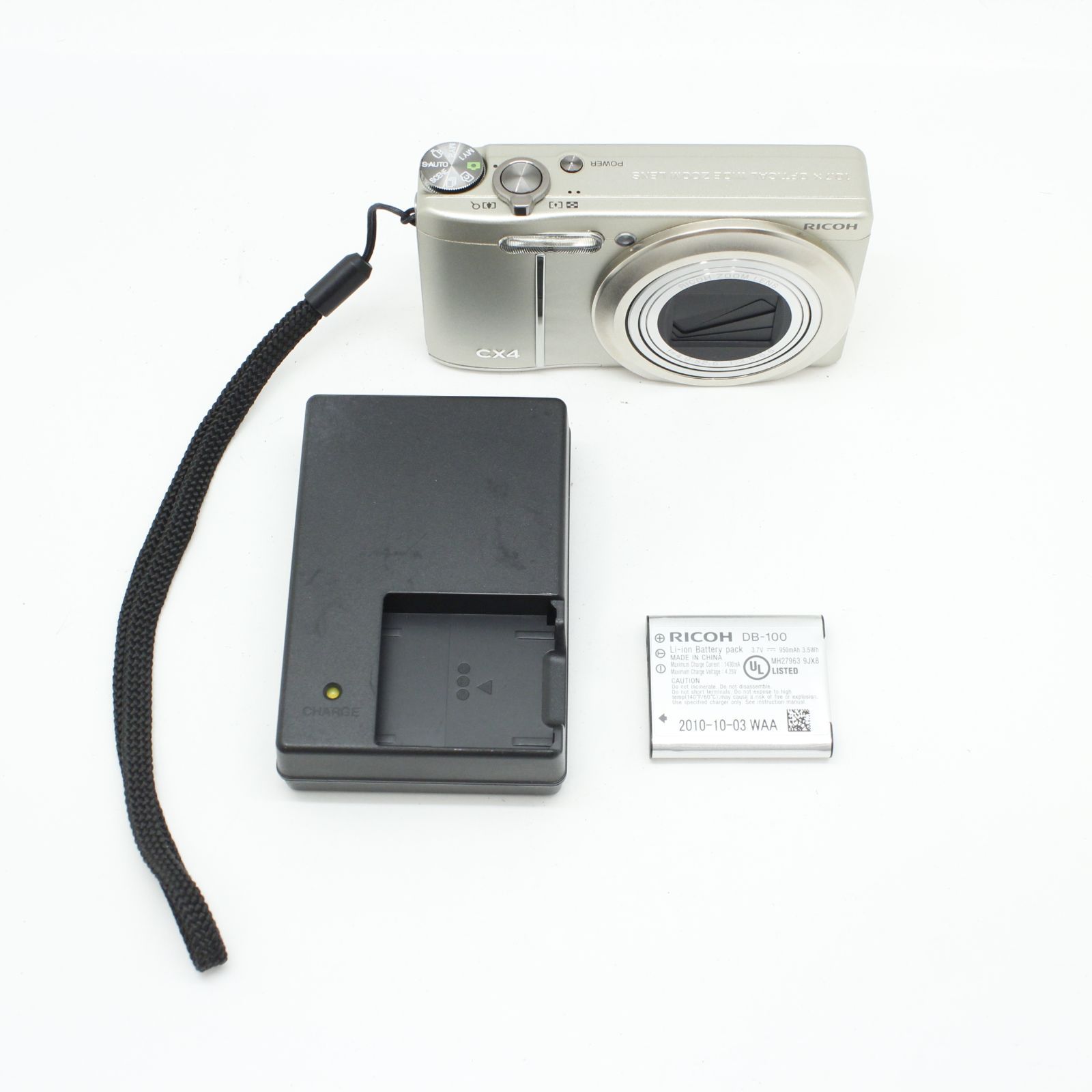 RICOH CX4 ゴールド - メルカリ