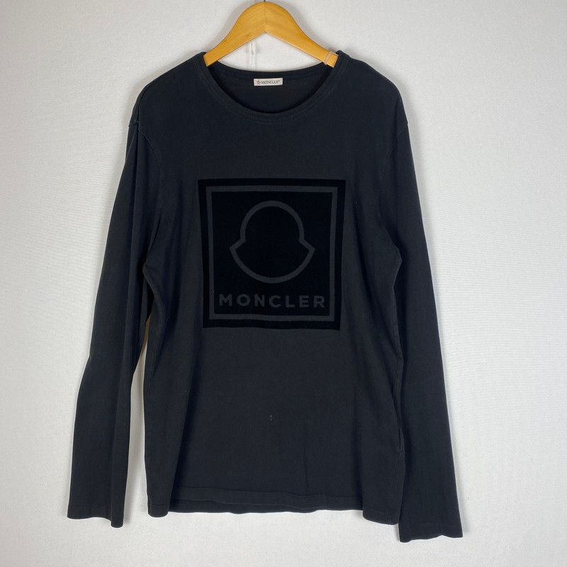 【中古品】 MONCLER モンクレール MAGLIA T-SHIRT G20918D00002 8390T マリア Tシャツ 長袖 トップス 【141-260518-ks-01-tei】