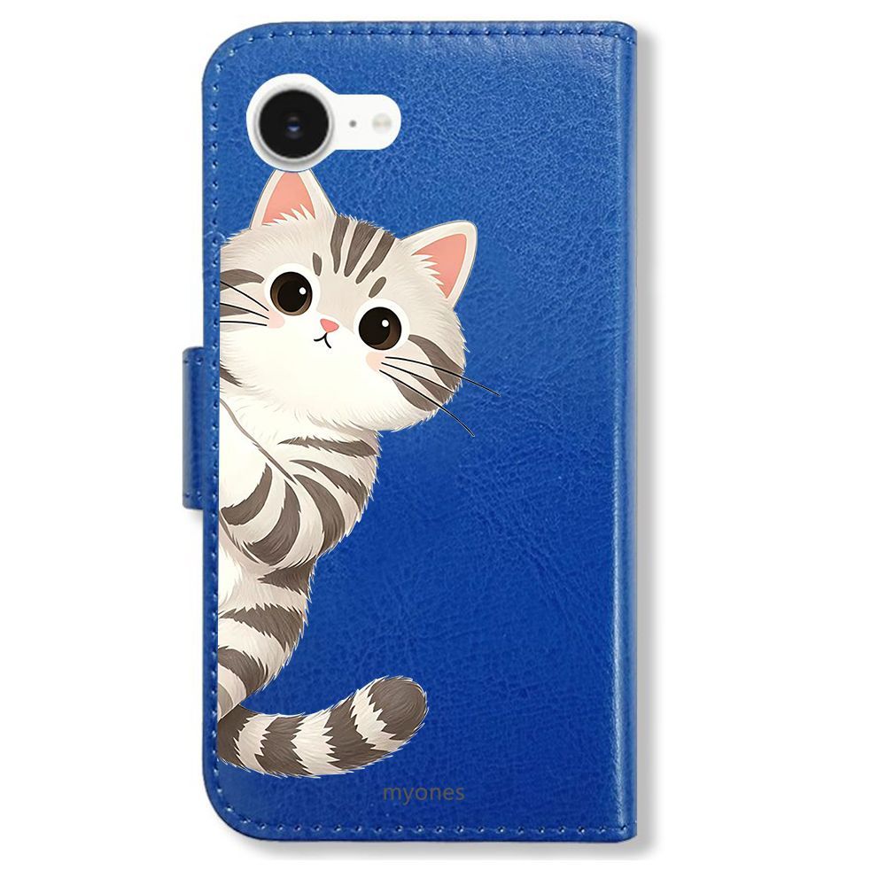 スマホ猫 新品未使用】 Android One S4/DIGNO J 手帳型スマホ ケース(色：ダーク