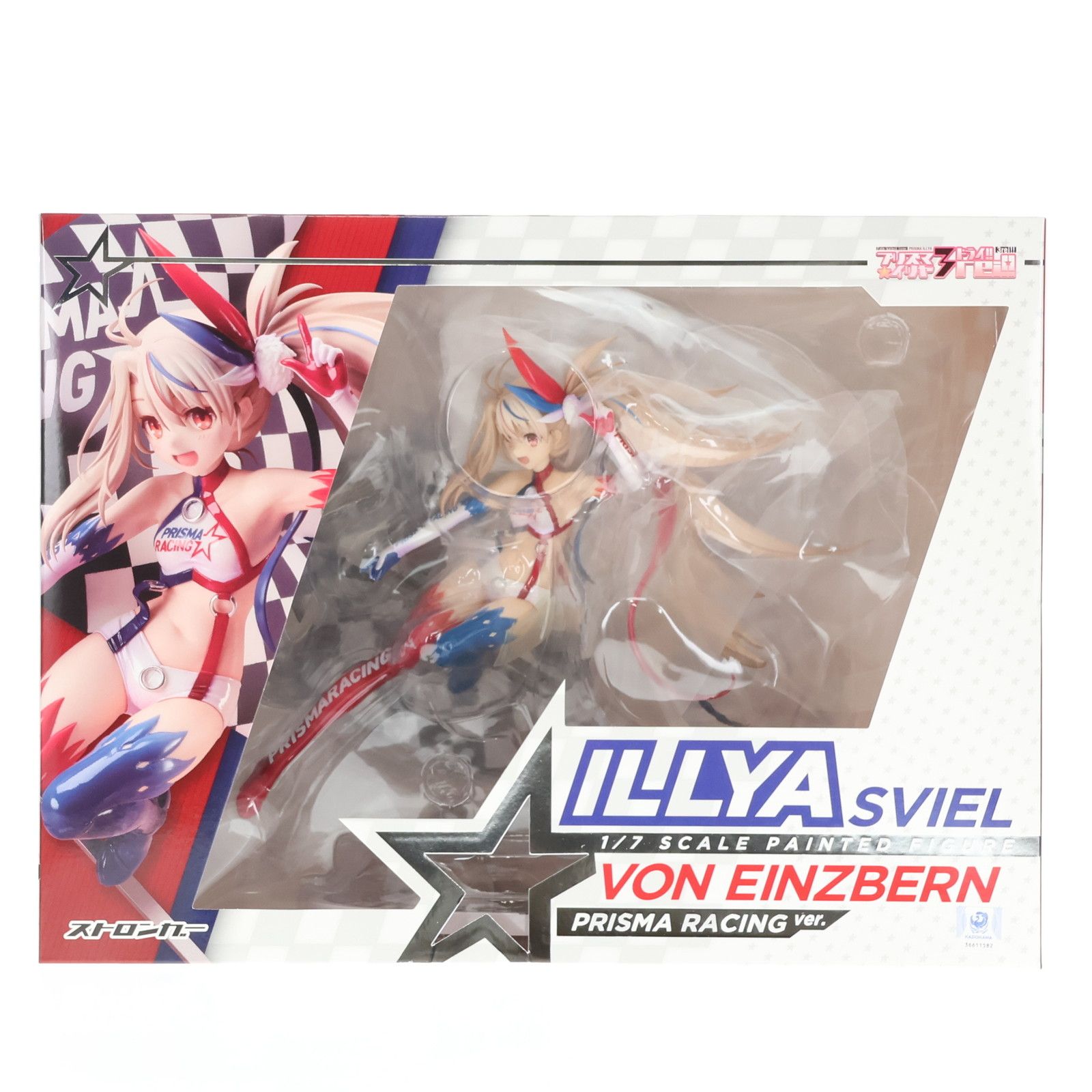 イリヤスフィール・フォン・アインツベルン PRISMA Racing ver. Fate/kaleid liner(フェイト/カレイドライナー) プリズマ☆イリヤ ドライ!! 1/7 完成品 フィギュア ストロンガー