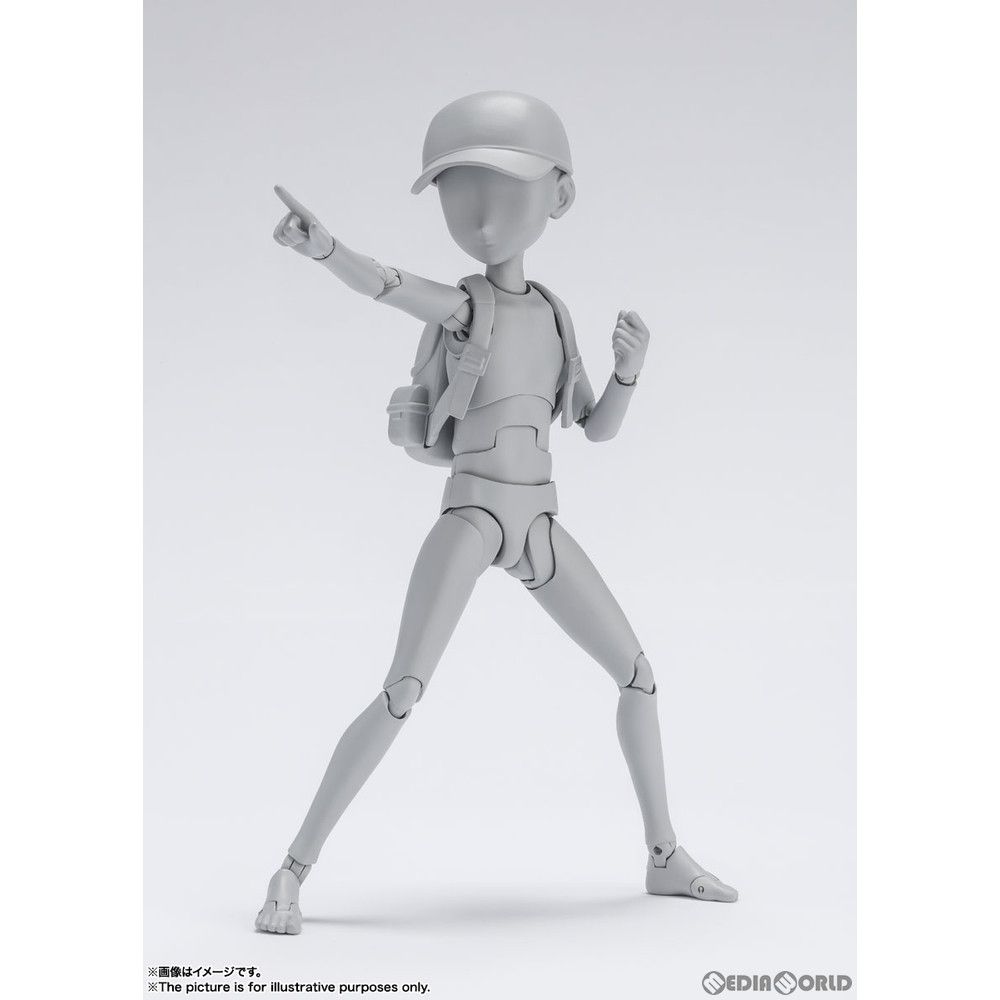 S.H.Figuarts(フィギュアーツ) ボディくん -杉森建- Edition DX SET(Gray Color Ver.) 完成品 可動フィギュア バンダイスピリッツ