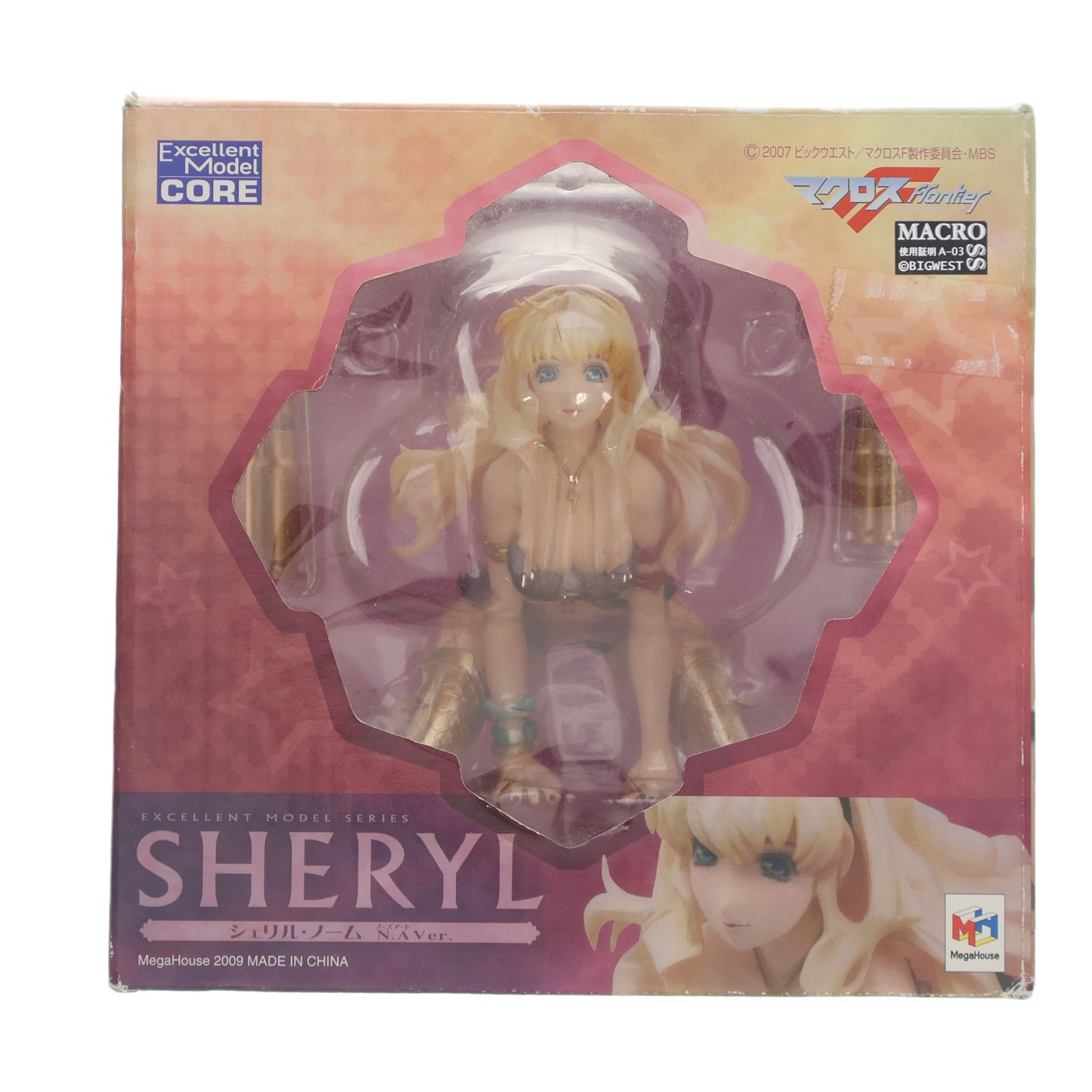 エクセレントモデル CORE シェリル・ノーム N.A Ver. マクロスF(フロンティア) 完成品 フィギュア メガハウス エクセレントモデル CORE シェリル・ノーム N.A Ver. マクロスF