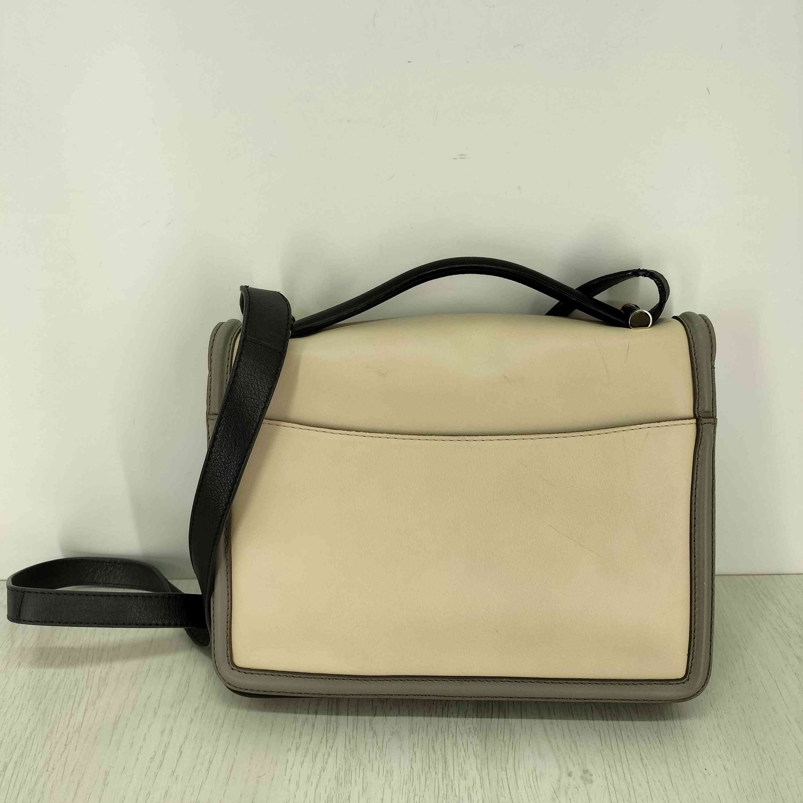 マックスマーラ MAX MARA 2WAY バイカラーショルダーバッグ レディース 