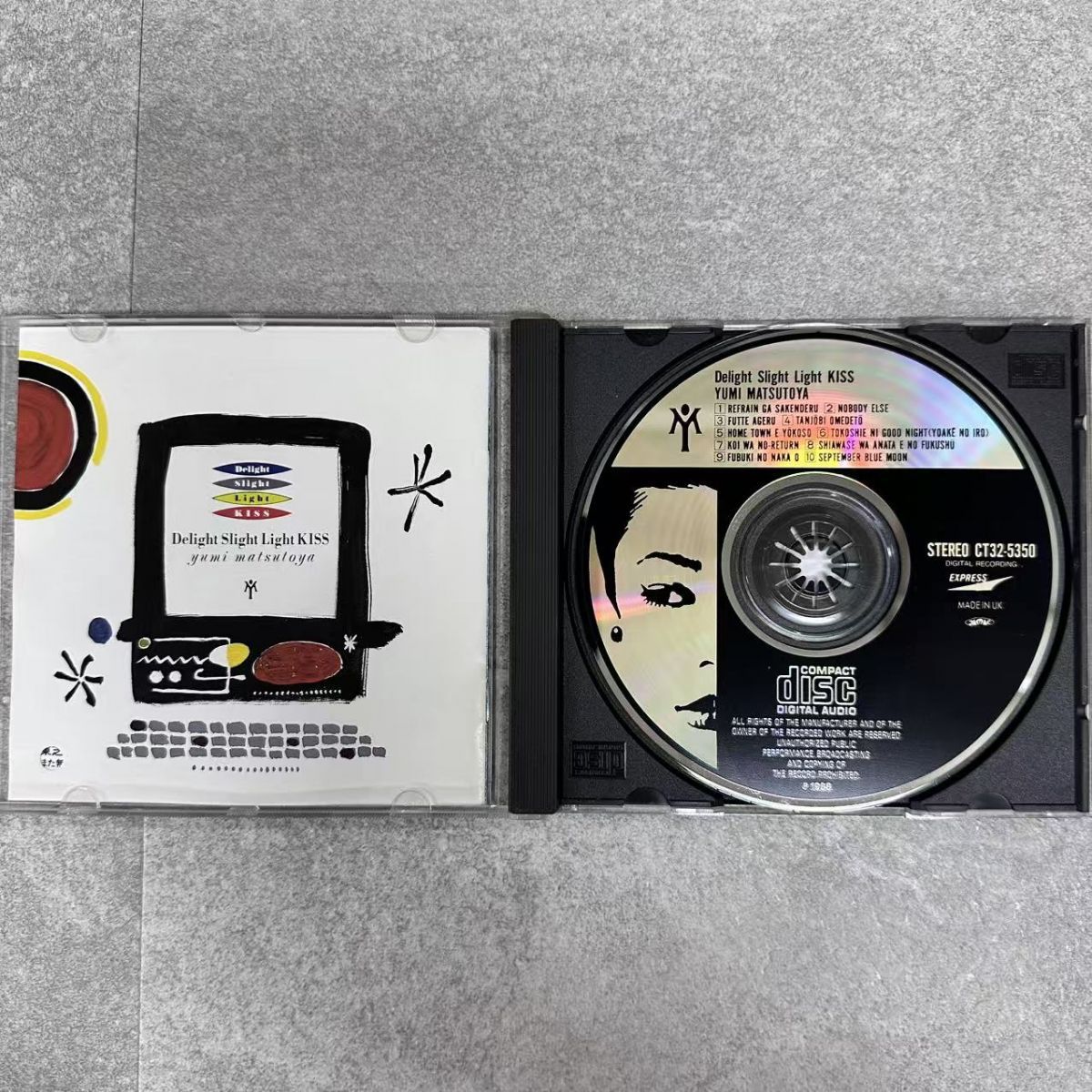 松任谷由実 / Delight Slight Light KISS / CT32-5350 / CD - メルカリ