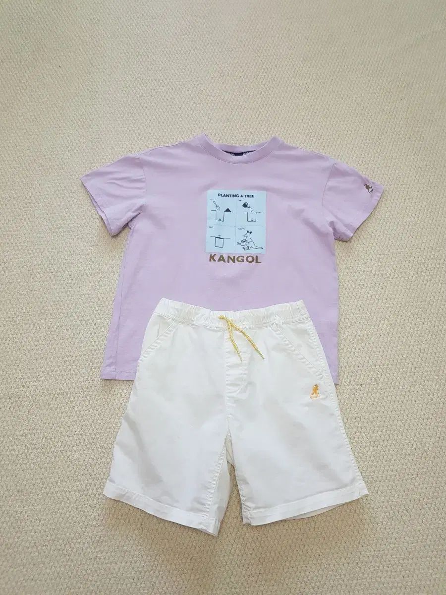 カンゴール 半袖T + ハーフパンツ 145