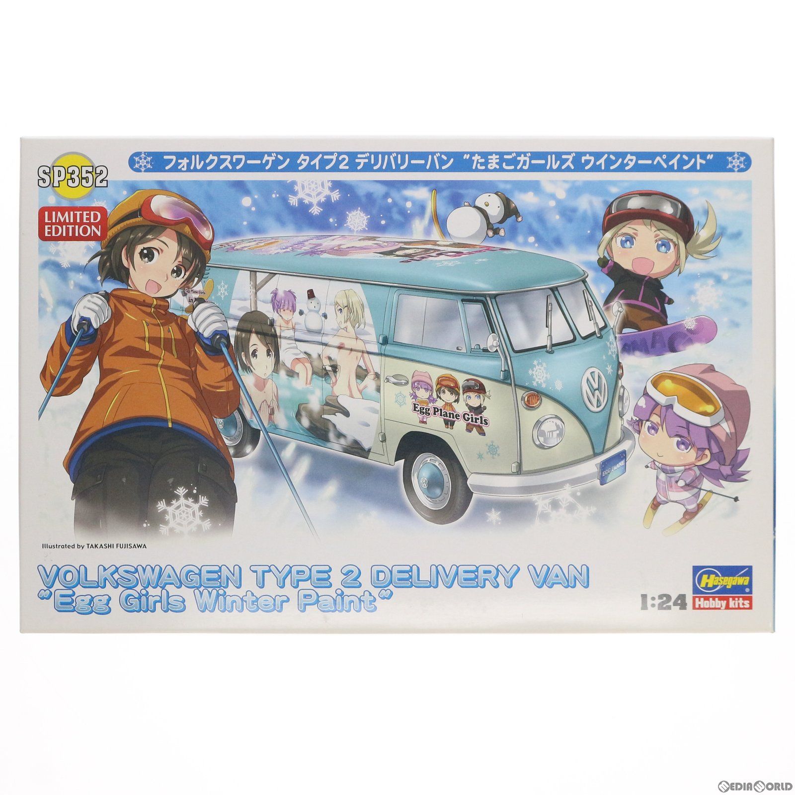1/24 フォルクスワーゲン タイプ2 デリバリーバン 『たまごガールズ 