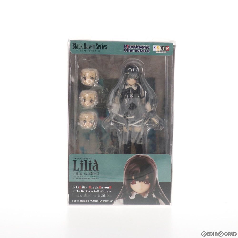 1/12 リリア BlackRavenII(ブラックレイヴン2) 〜The Darkness full of city〜Black shadow Edition. 完成品 ドール(PID012-LBB) アゾン