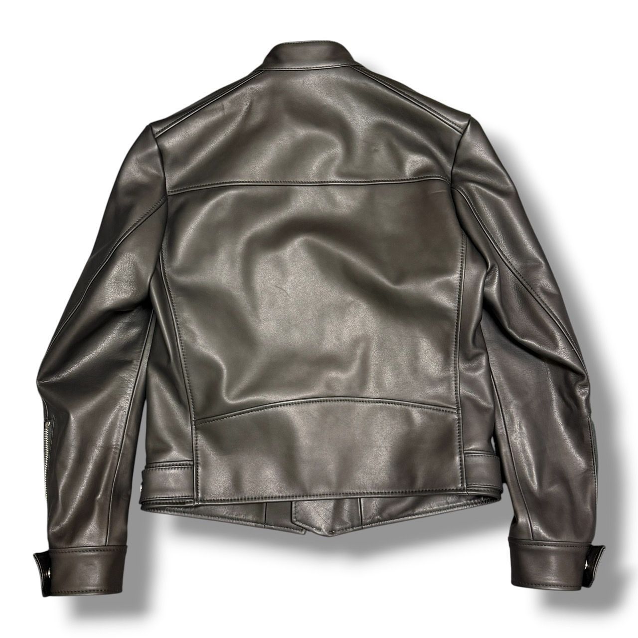 未使用品 FIXER 26SS F1 セミダブルライダース レザージャケット