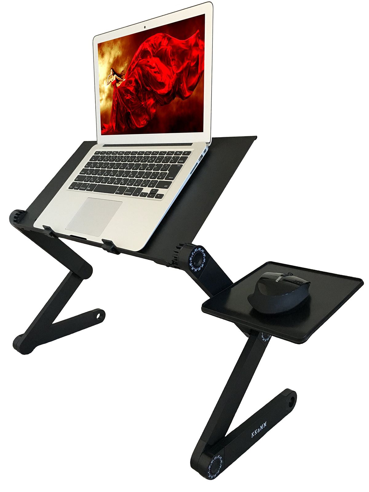 KKaMM ノートパソコンスタンド パソコンデスク PCスタンド 折りたたみ式 アルミ製 (48cm) 0
