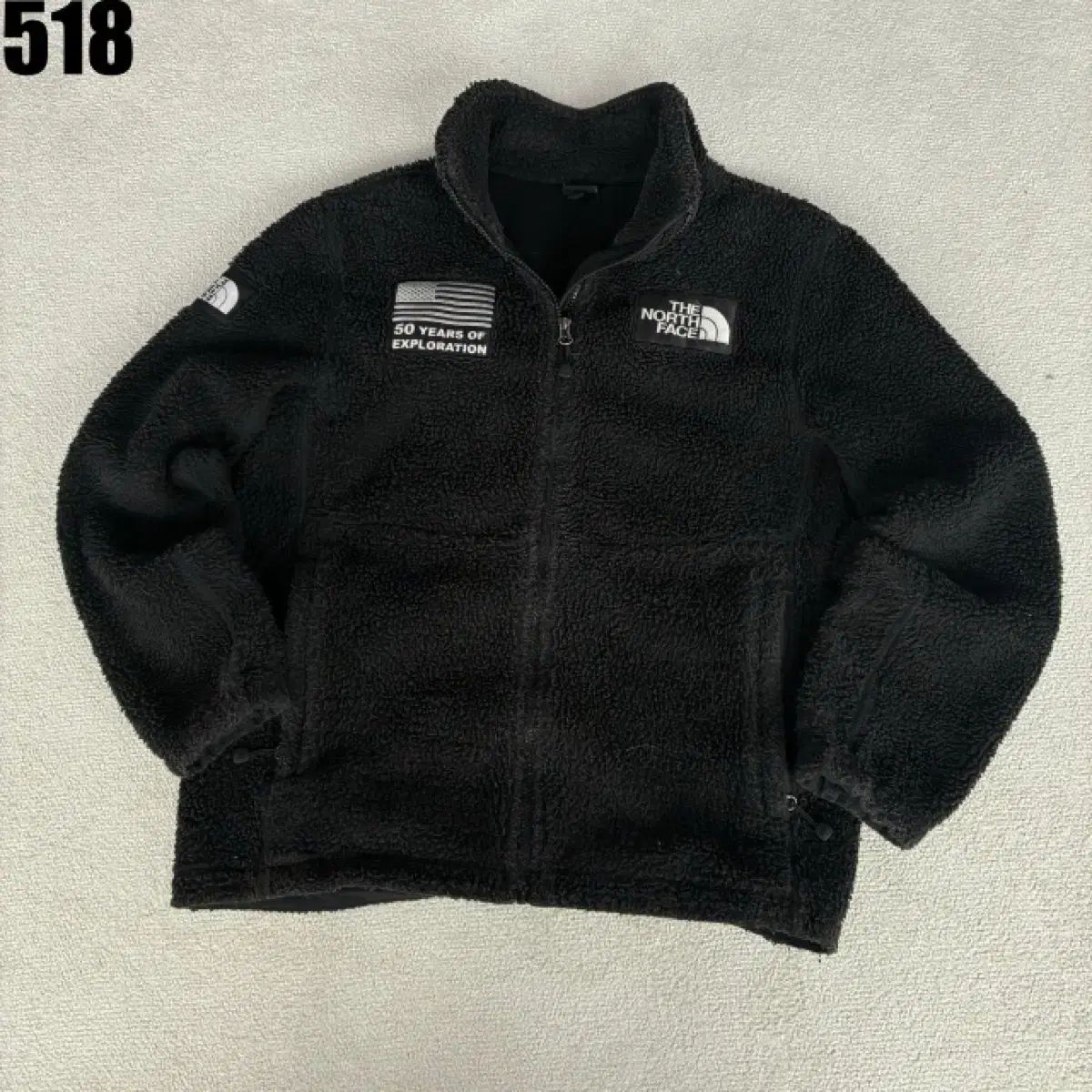 THE NORTH FACE ザノースフェイス 50周年 ボア フリース ブラック 95