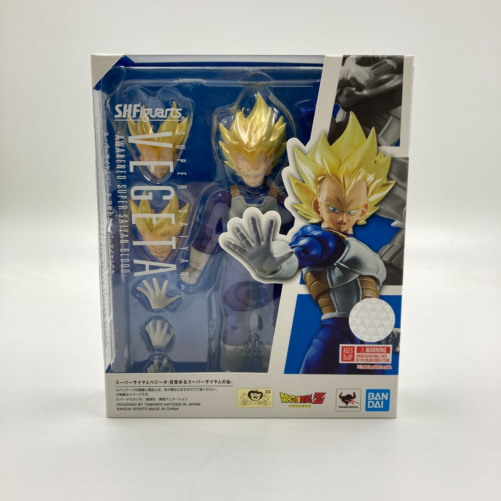 【未開封】S.H.Figuarts スーパーサイヤ人ベジータ-目覚めるスーパーサイヤ人の血- 『ドラゴンボールZ』