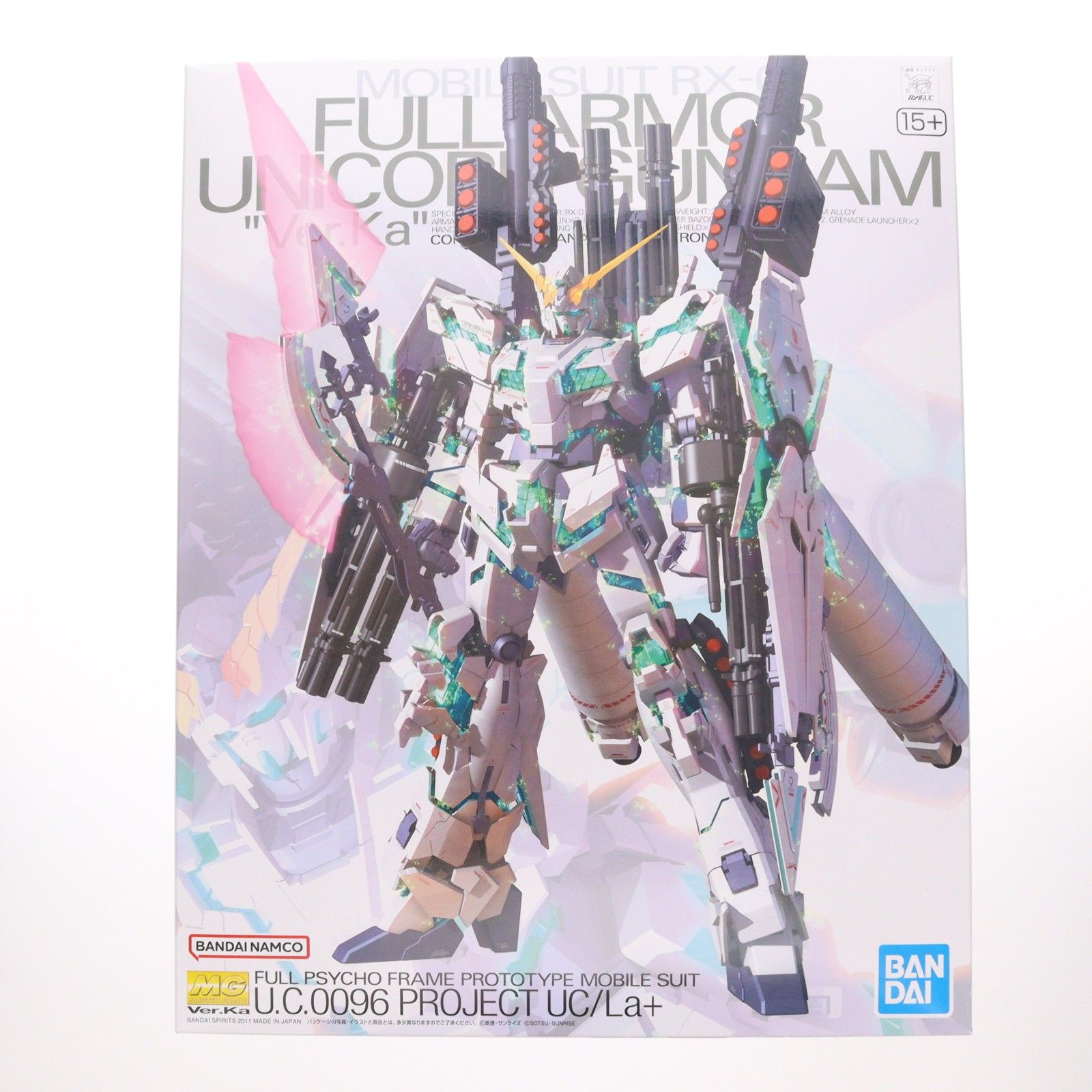 (再販) MG 1/100 RX-0 フルアーマーユニコーンガンダム Ver.Ka 機動戦士ガンダムUC(ユニコーン) プラモデル(5061589) バンダイスピリッツ