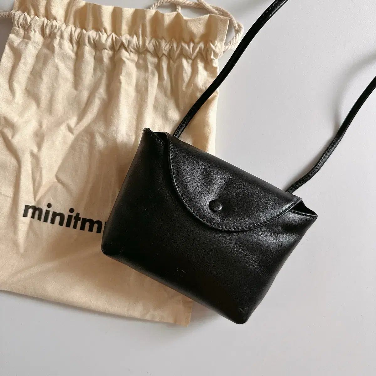 MINITMUTE ミニミュート ベルカバッグ ブラック