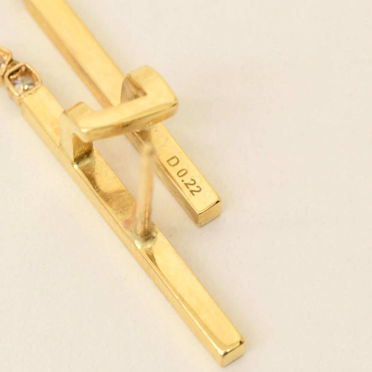 AHKAH アーカー 750 K18 シャンデリア ネックレス ピアス セット 4.8g AHKAH アーカー 750 K18 シャンデリア ネックレス ピアス セット 4.8g