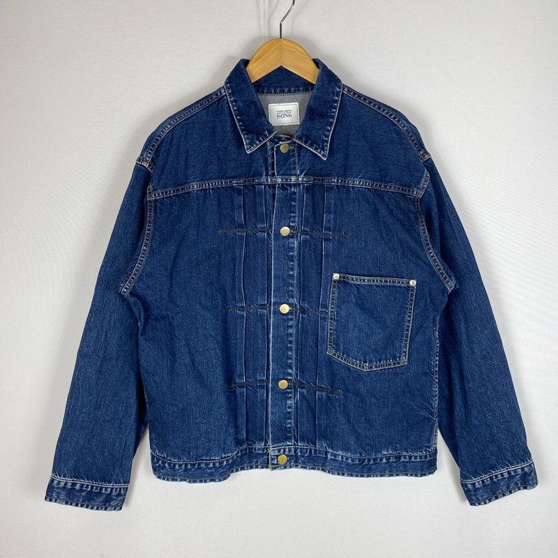 【中古品】 UNITED ARROWS & SONS ユナイテッドアローズ アンド サンズ DENIM TRUCKER JACKET 5525-299-0775 デニム トラッカージャケット デニムジャケット 【147-260518-ks-15-tei】