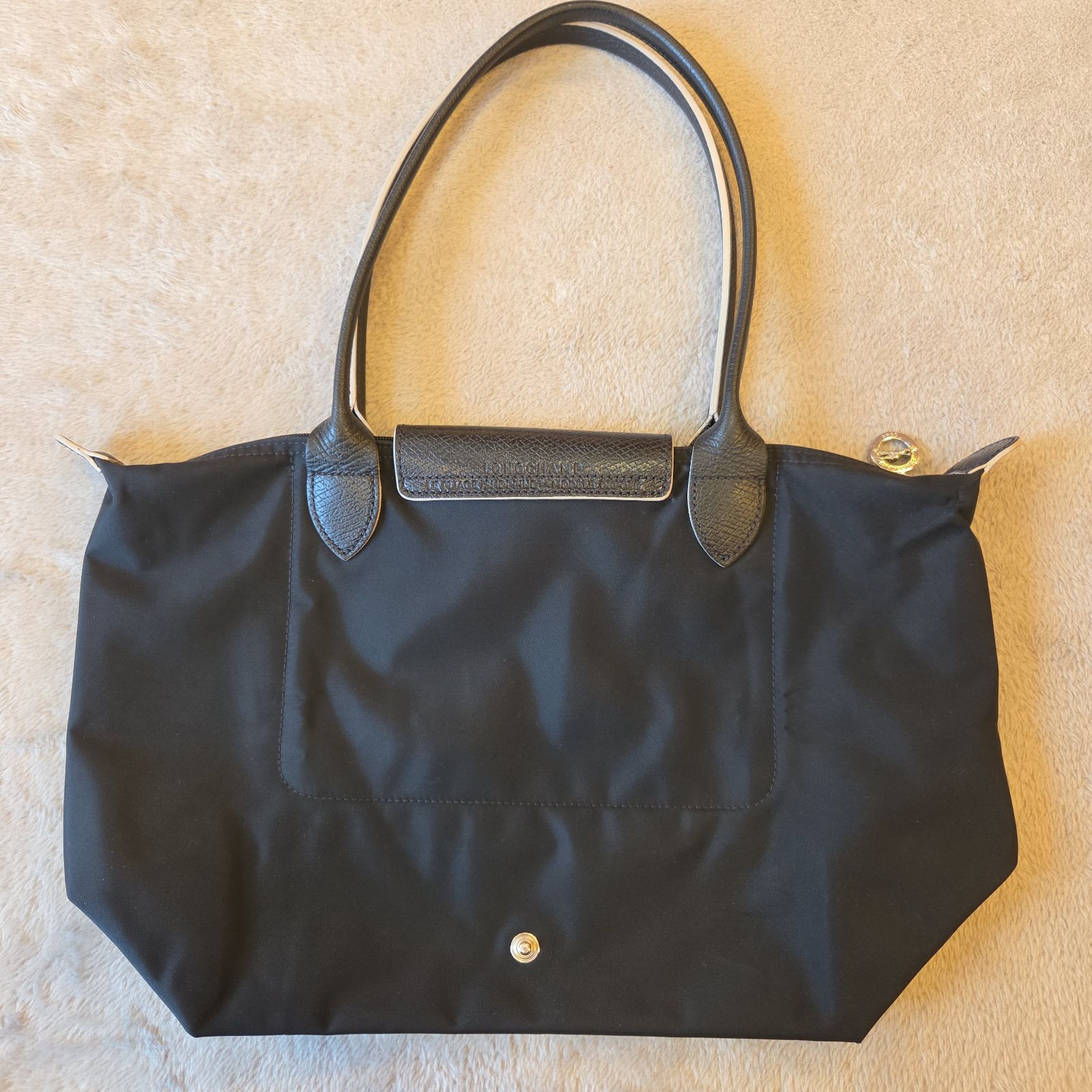 LONGCHAMP ル プリアージュ トートバッグ／ ナイロン ブラック 黒 