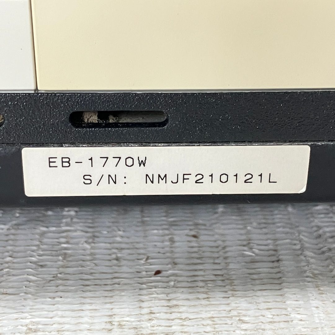 EPSON エプソン EB-1770W H362D プロジェクター 中古 W11149665 - メルカリ