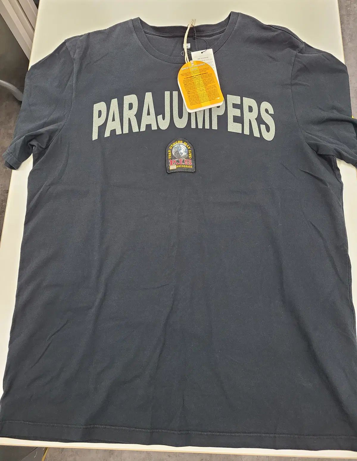 PARAJUMPERS パラジャンパーズ 半袖Tシャツ ブラック サイズL