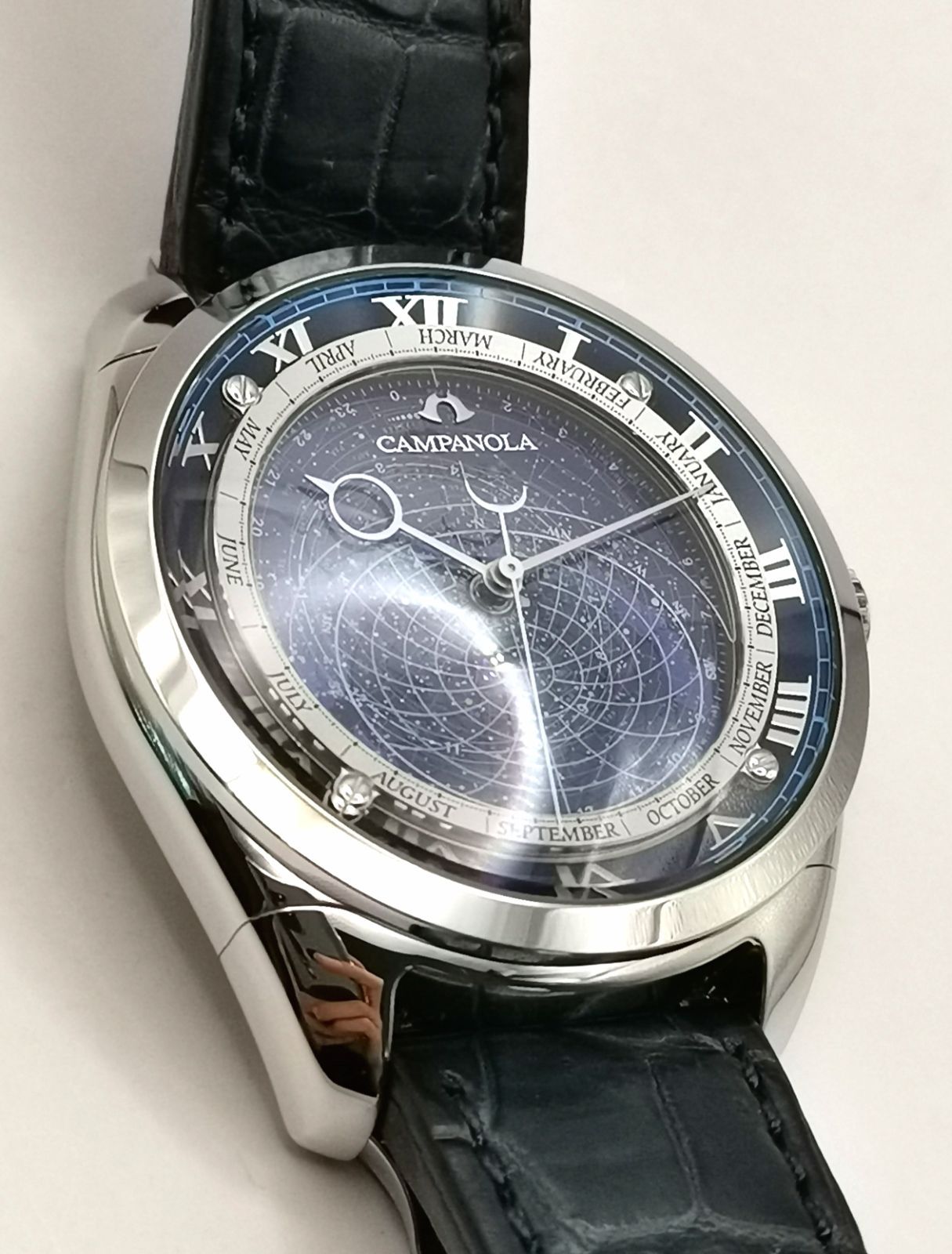 CAMPANOLA カンパノラ 4398-T015425 コスモサイン QZ 時計 - メルカリ