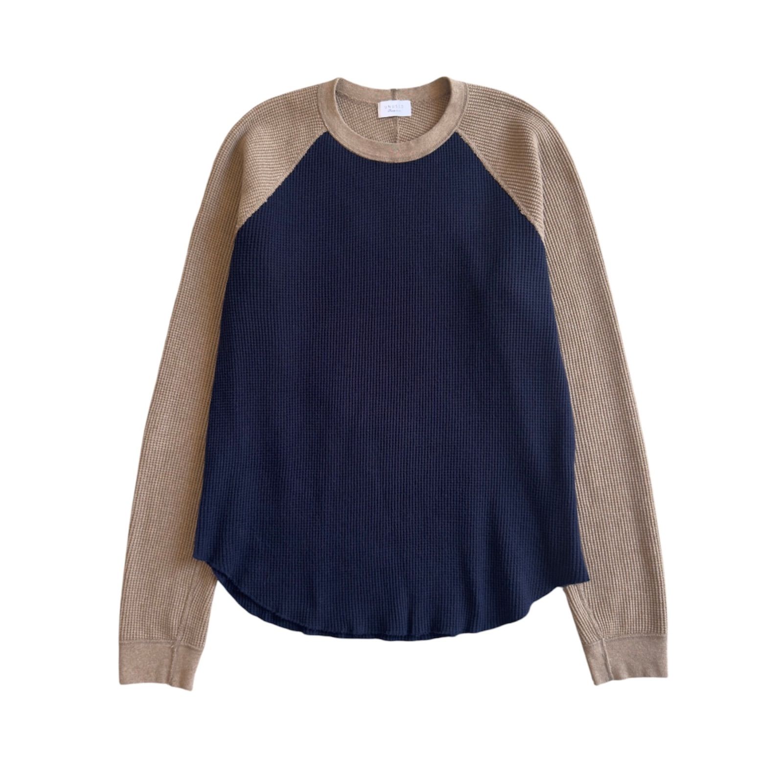 UNUSED アンユーズド US2522 Long-sleeve waffle T-shirt 2 ワッフルカットソー ロンT