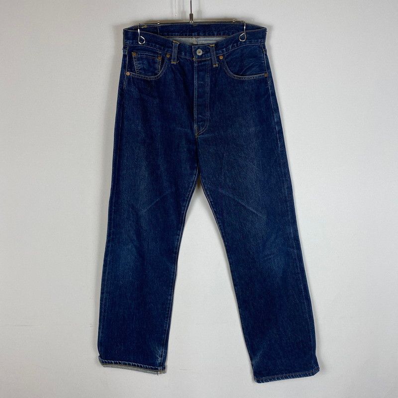 【現状渡し品】 Levi's リーバイス 98's 1955 501XX DENIM PANTS 501-0003 デニムパンツ ボトムス ジーンズ ボタン裏刻印 555 バレンシア工場製 【156-260518-ks-19-tei】