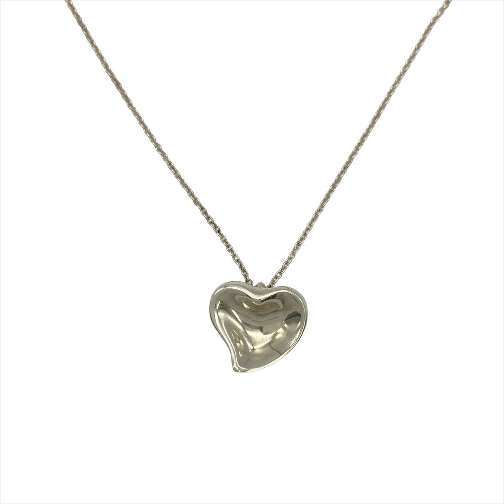 ティファニー Tiffany&Co. フルハート ネックレス SV925 3.7g シルバー エルサペレッティ レディース【中古】