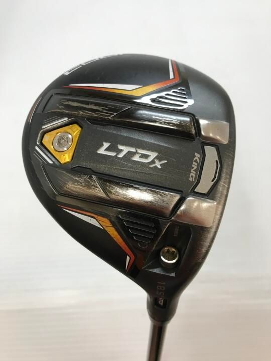 コブラ KING LTDx Gold/Black 18.5度 ツアーAD for Cobra Sフレックス
