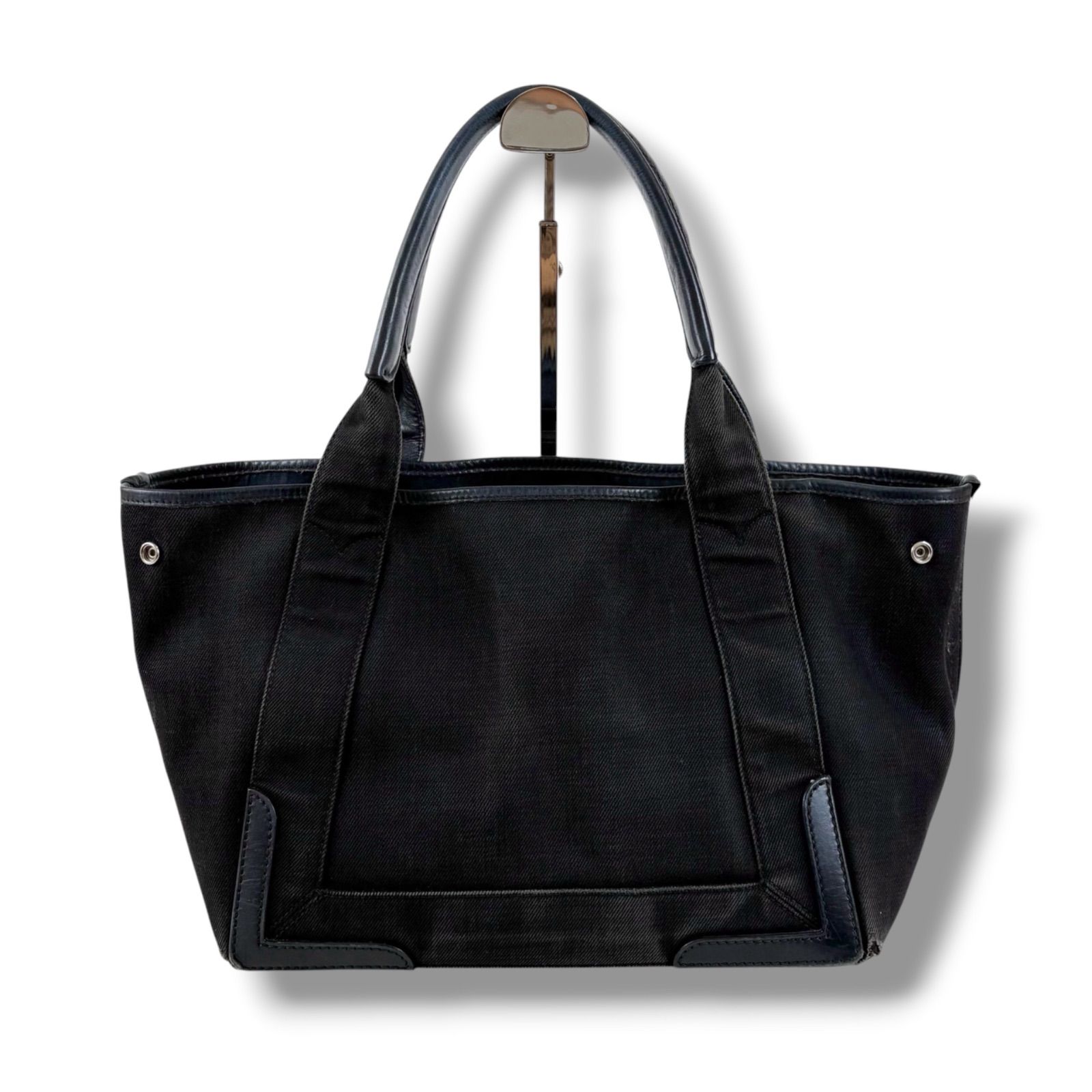BALENCIAGA ブラック カバストートバッグ ポーチ付 S