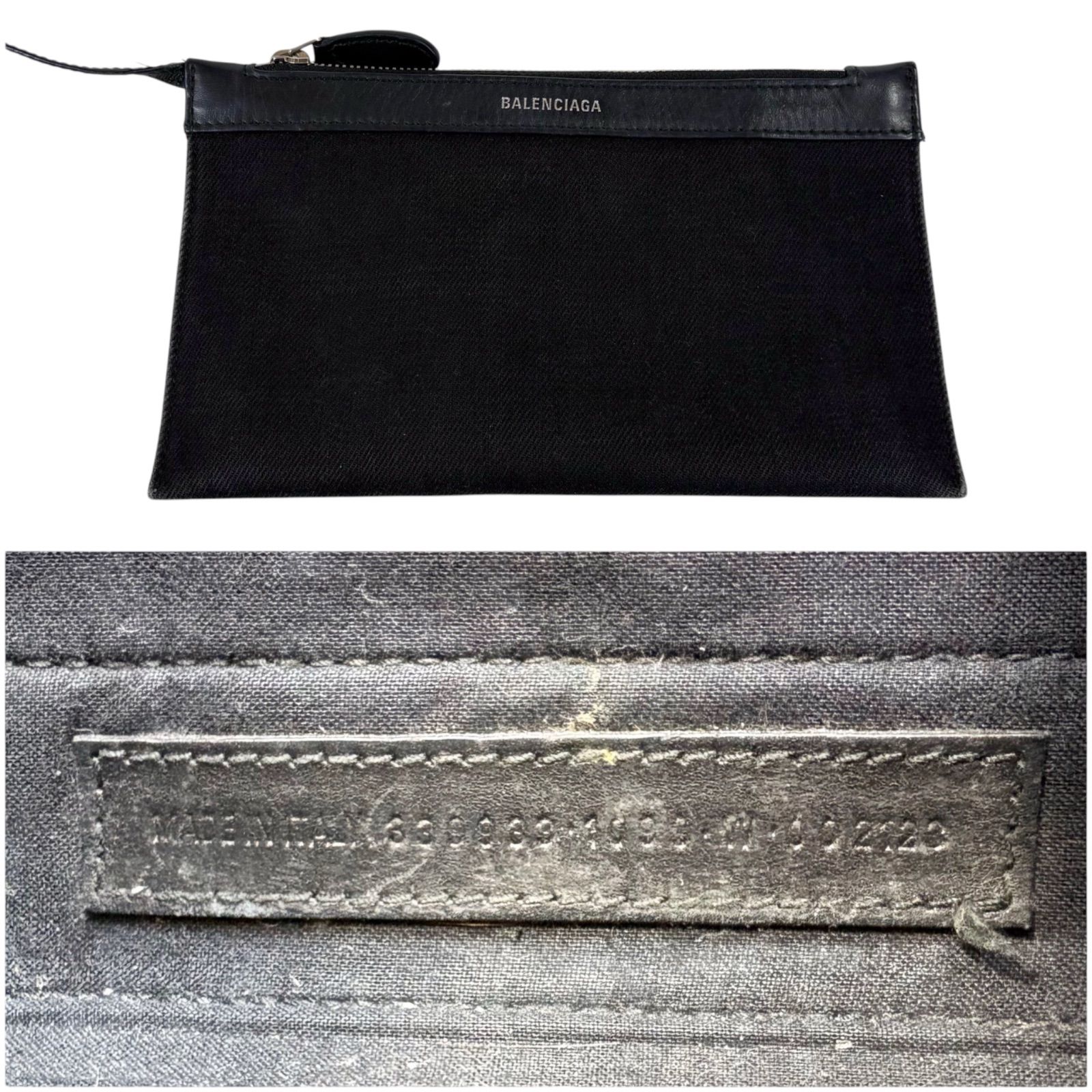 バレンシアガ BALENCIAGA ネイビーカバス S ミニトートバッグ 