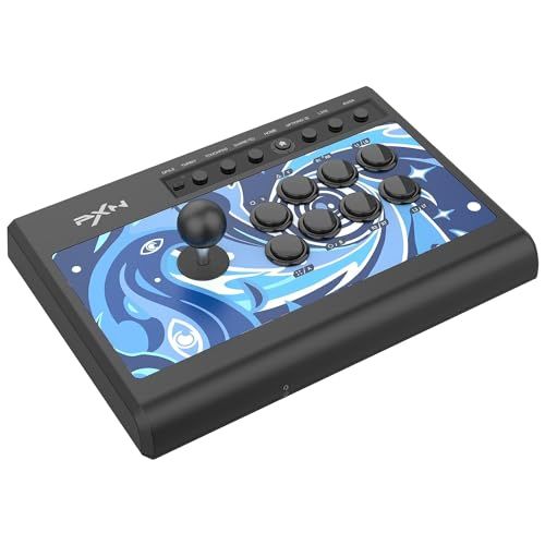PXN 008 アーケードスティック ファイトスティック ジョイスティック ターボと緑軸メカニカルボタン付き ゲームコントローラー Xbox one、Xbox series s/x、PC、PS4、Switch、Android、PS3に適用kk f209cc17