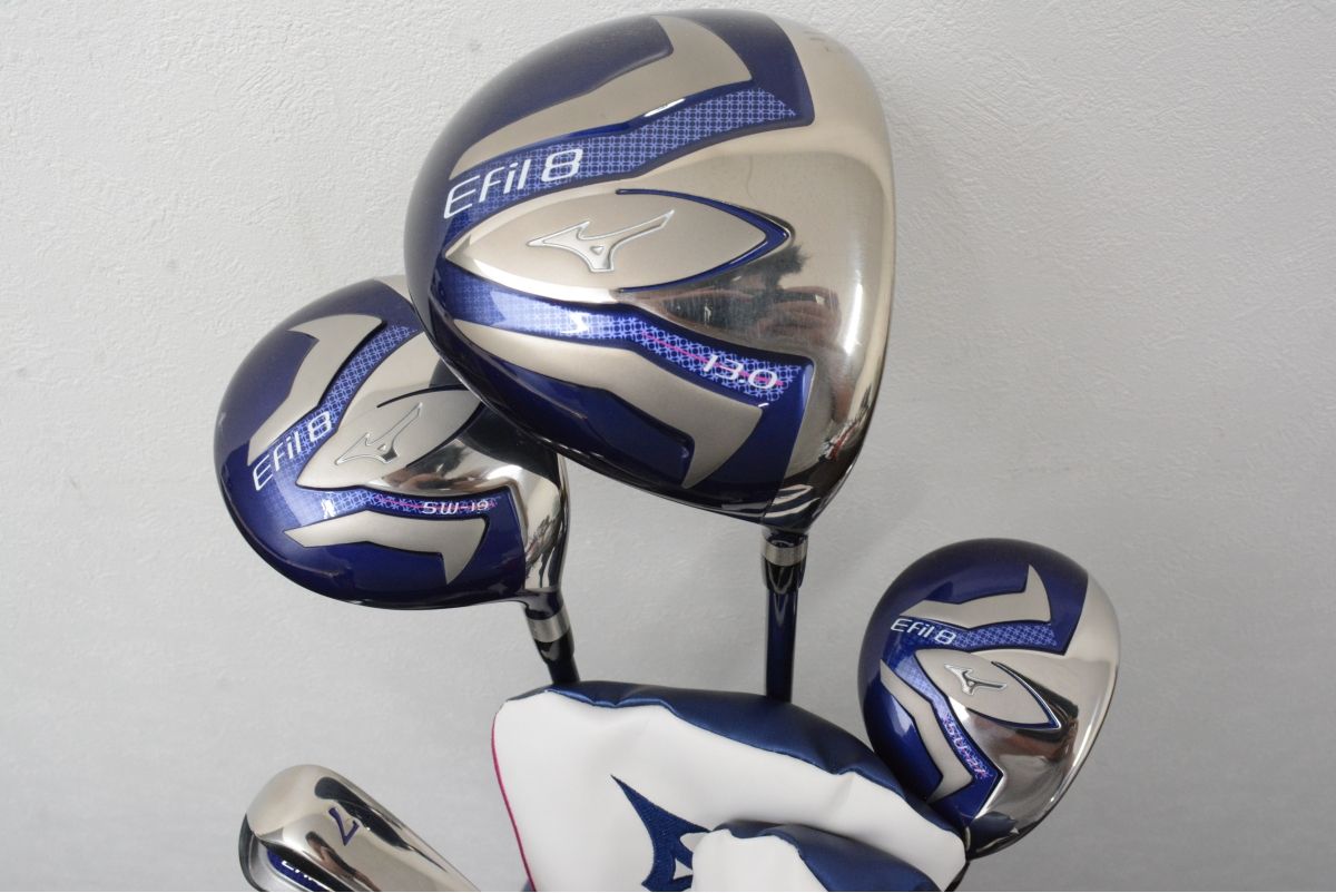 レディース】ミズノ MIZUNO EFIL-8 レディース ゴルフクラブ 8本セット