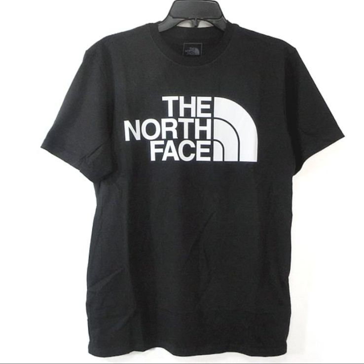 新品　訳あり　特価　 メンズ THE NORTH FACE ノースフェイス プリント 半袖 Tシャツ HALF DOME TEE nf0a812m-ky4 ブラック　Mサイズ　メンズ