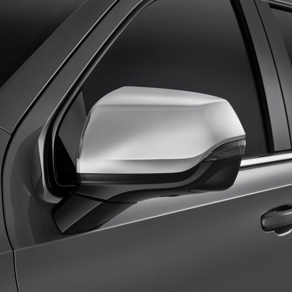 【送料無料】シボレータホ/サバーバン/ユーコン/エスカレード 2021 CHEVROLET TAHOE/SUBURBAN/YUKON/ESCALADE 2021専用 ドアミラーカバー 2個セット ABS製 マットシルバー 防擦防撞 傷防止 ドレスアップ