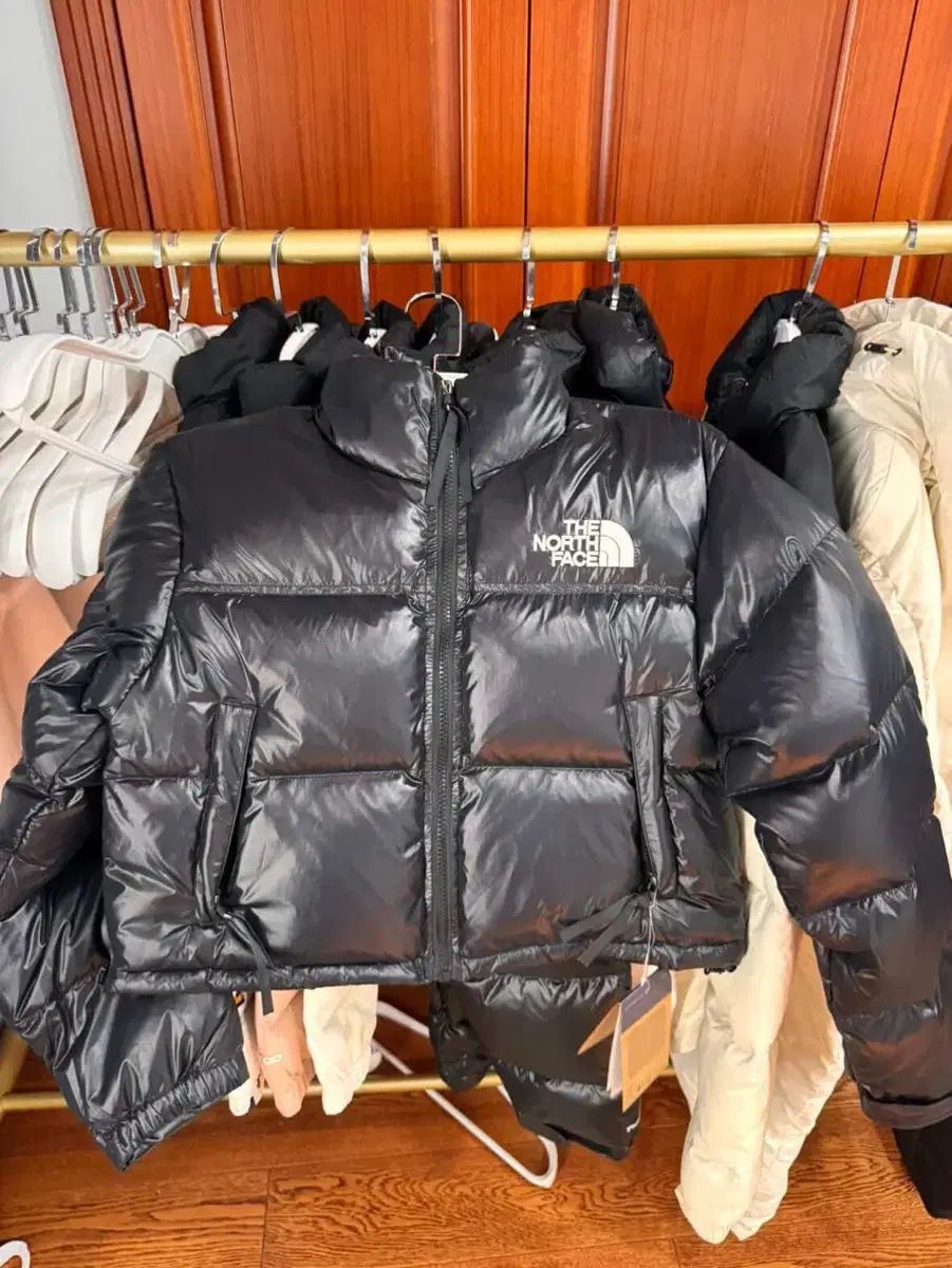 THE NORTH FACE ザノースフェイス ブラック ショートダウン レディース 新品