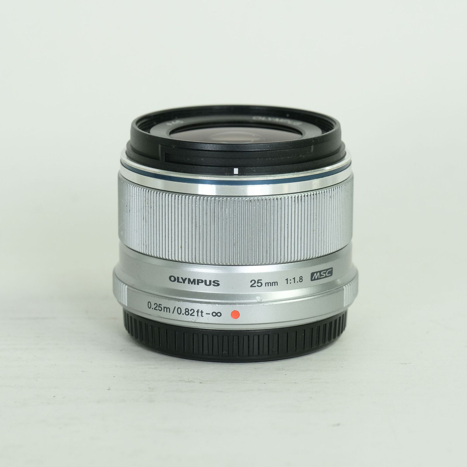 並品 | フード付] OLYMPUS M.ZUIKO DIGITAL 25mm F1.8 [シルバー