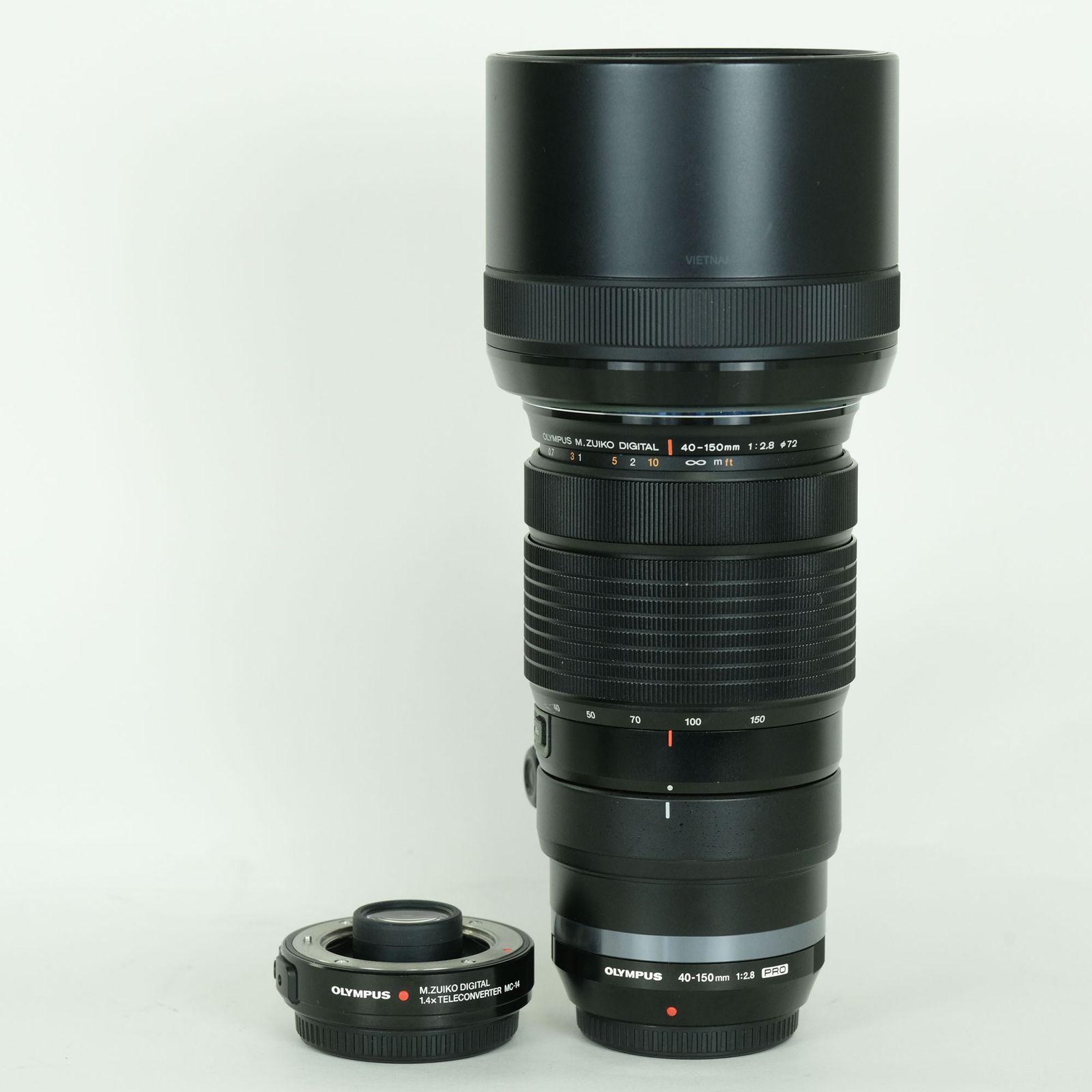 [良品] OLYMPUS M.ZUIKO DIGITAL ED 40-150mm F2.8 PROテレコンバーターキット | その他